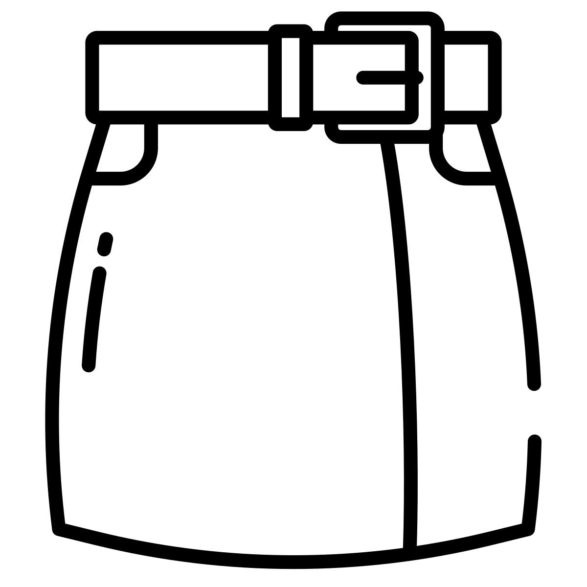 펜슬 스커트 icon