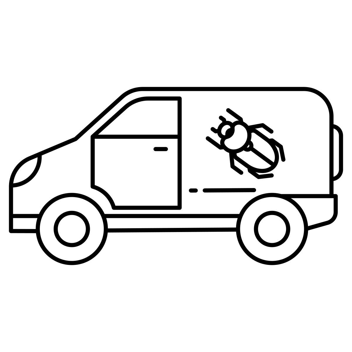 pest control vehicle icon