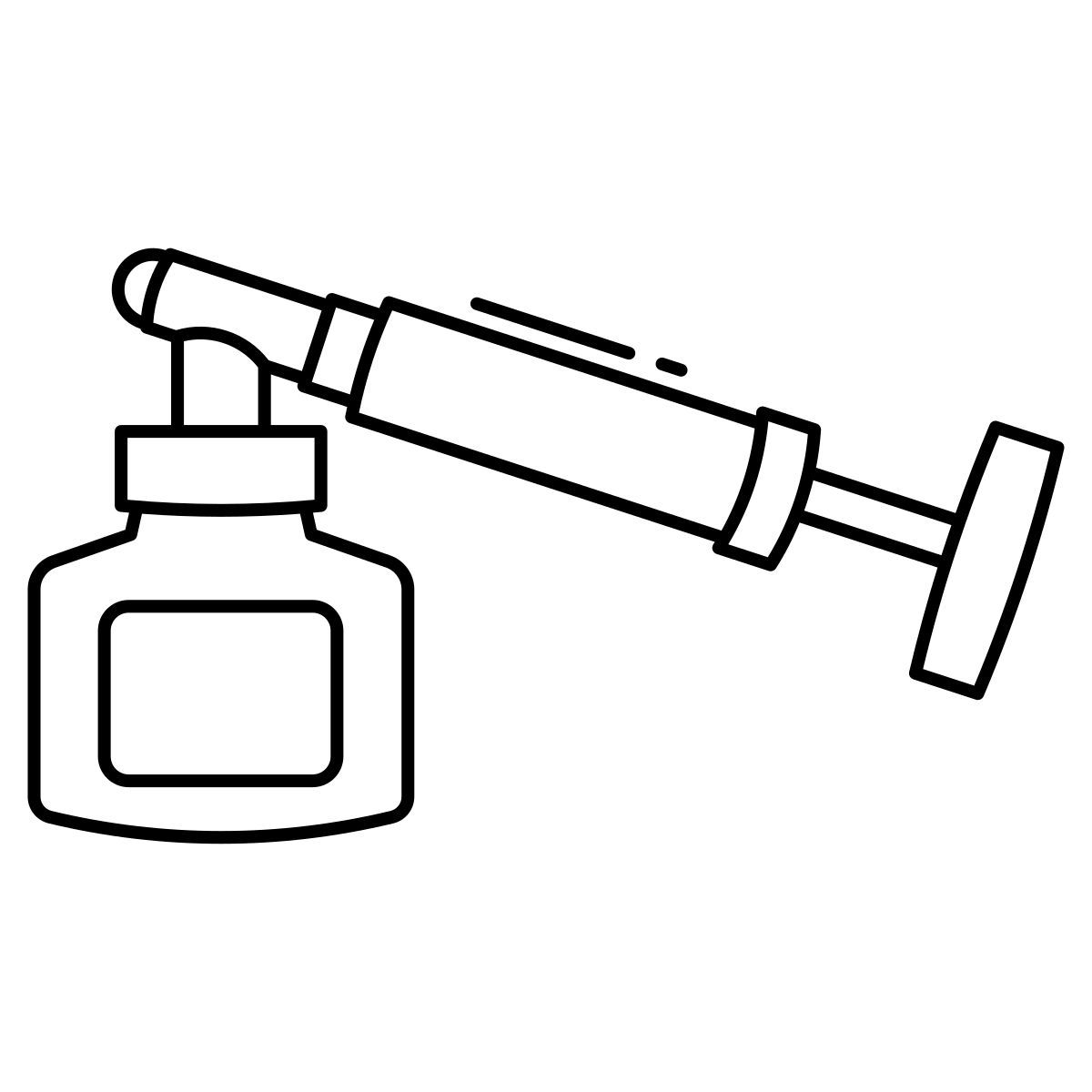 pesticide spray pump icon