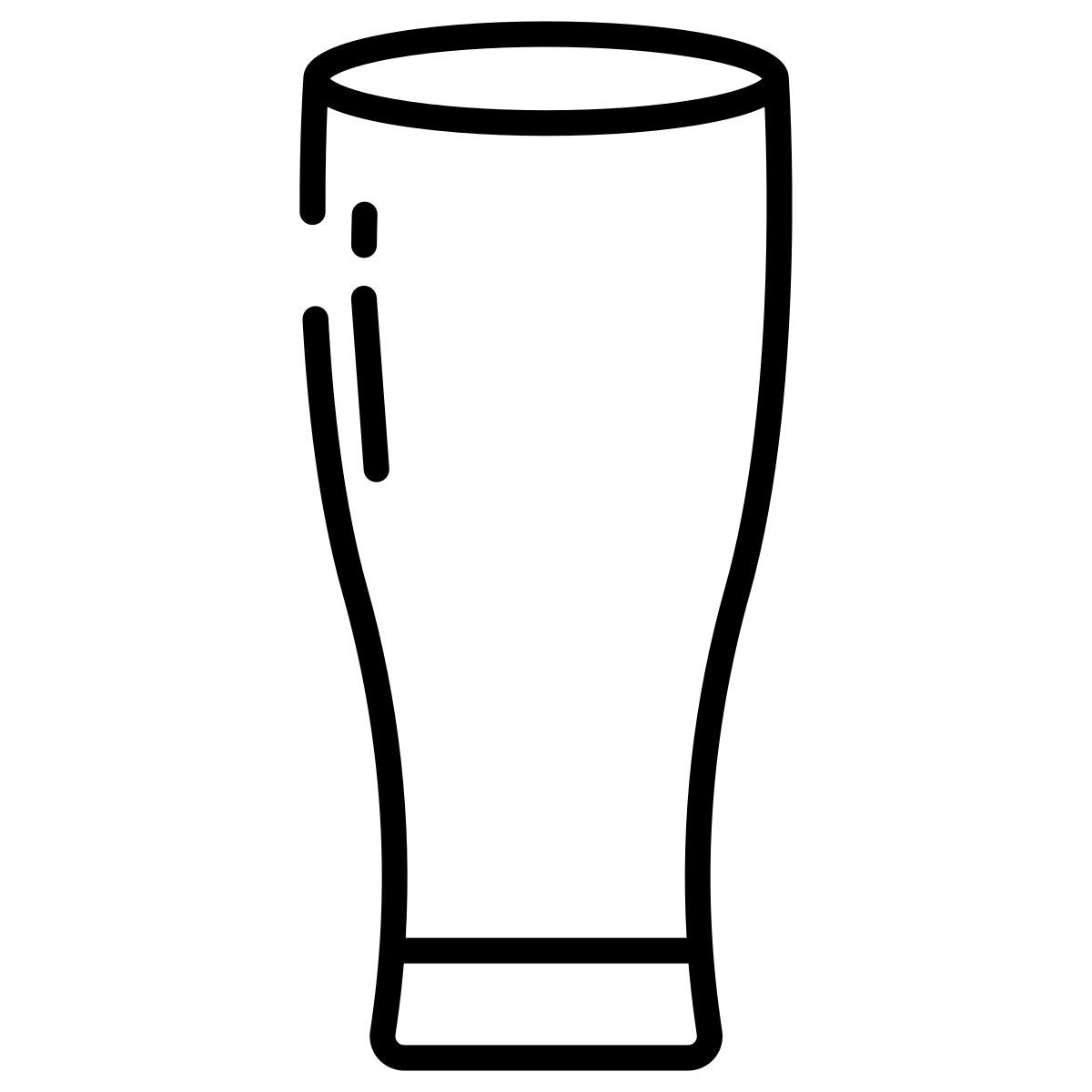 pilsner glass icon