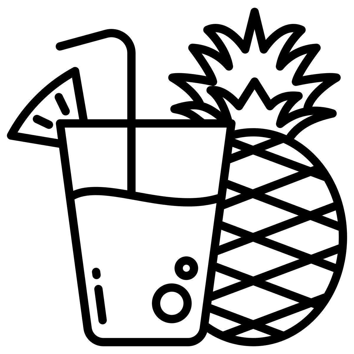pineapple juice icon