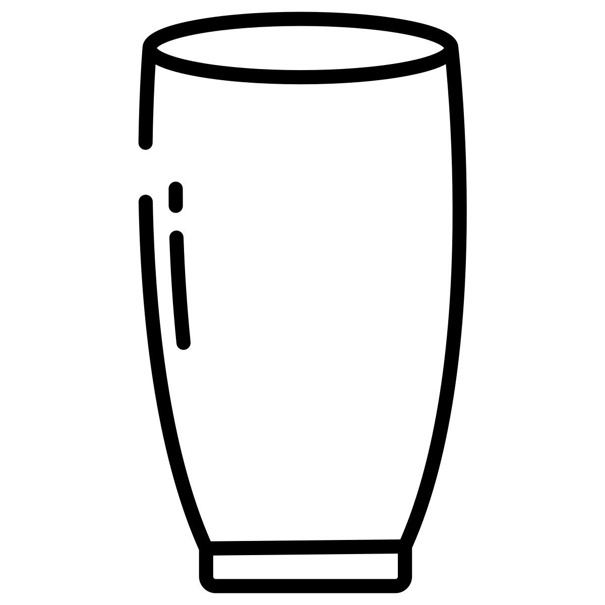 pint glass mixing icon