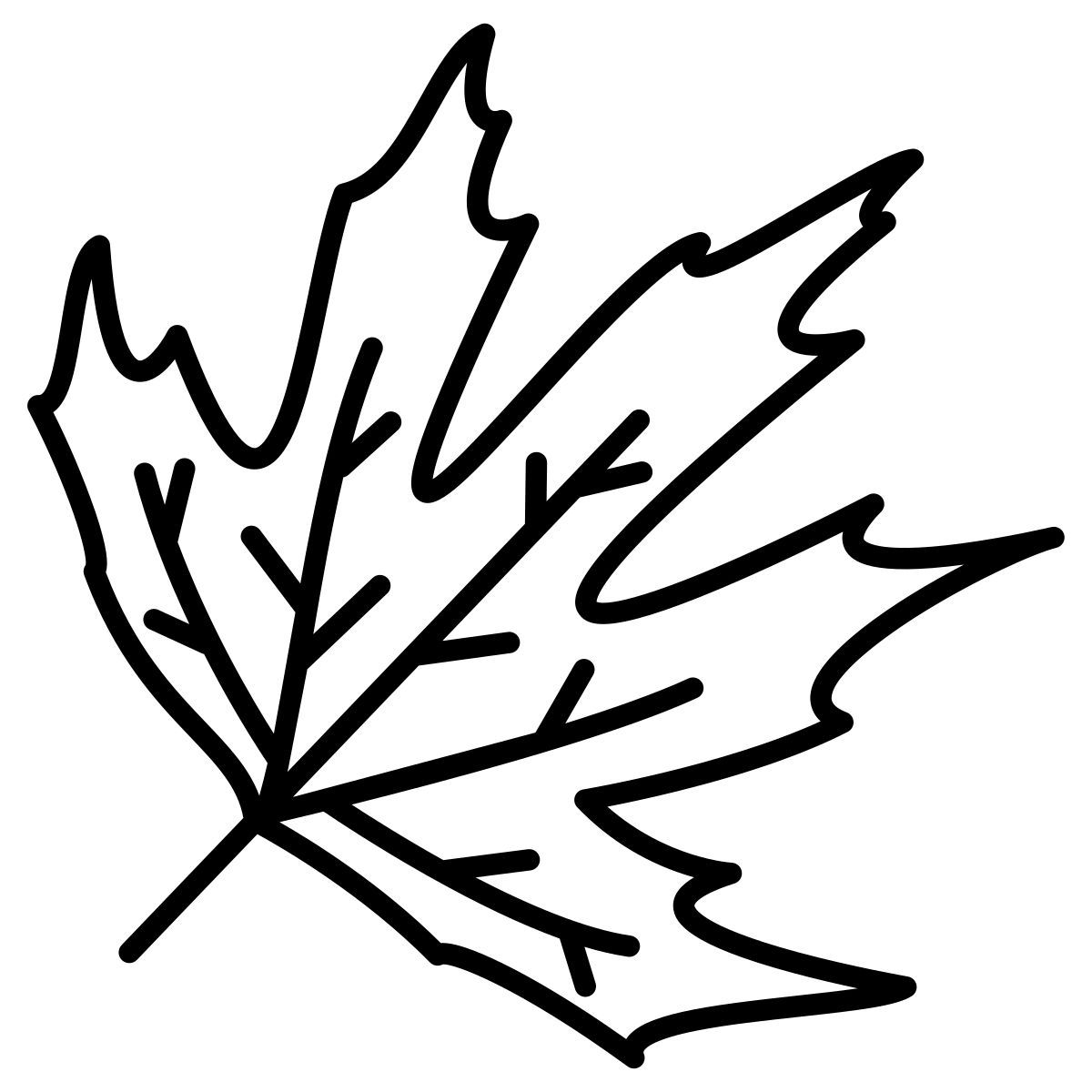 plane tree icon