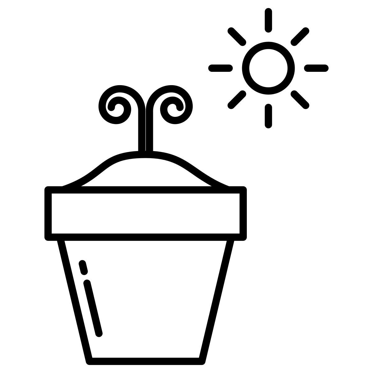 plant growing icon