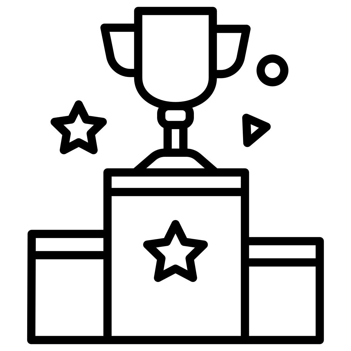 podium cup icon