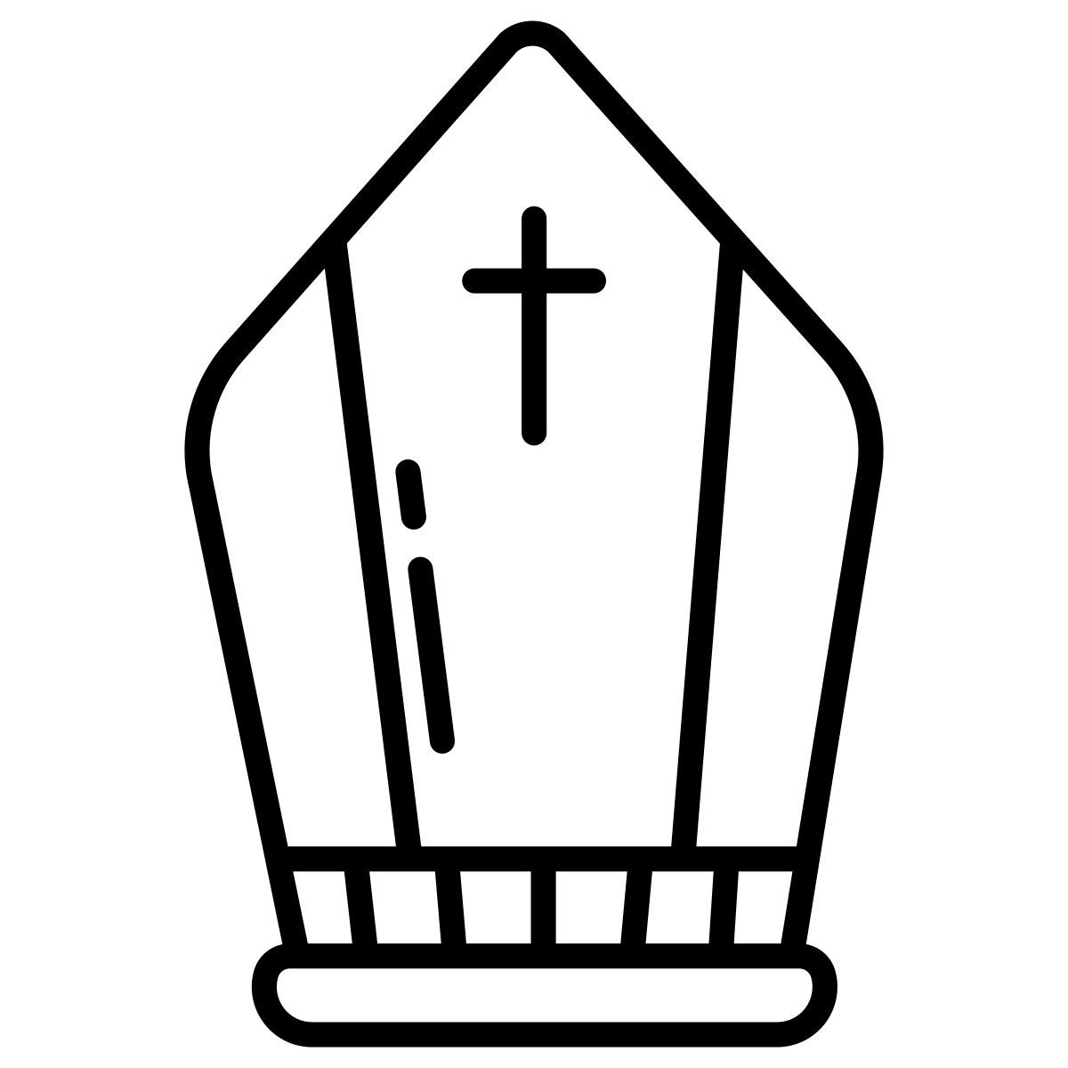 pope crown icon