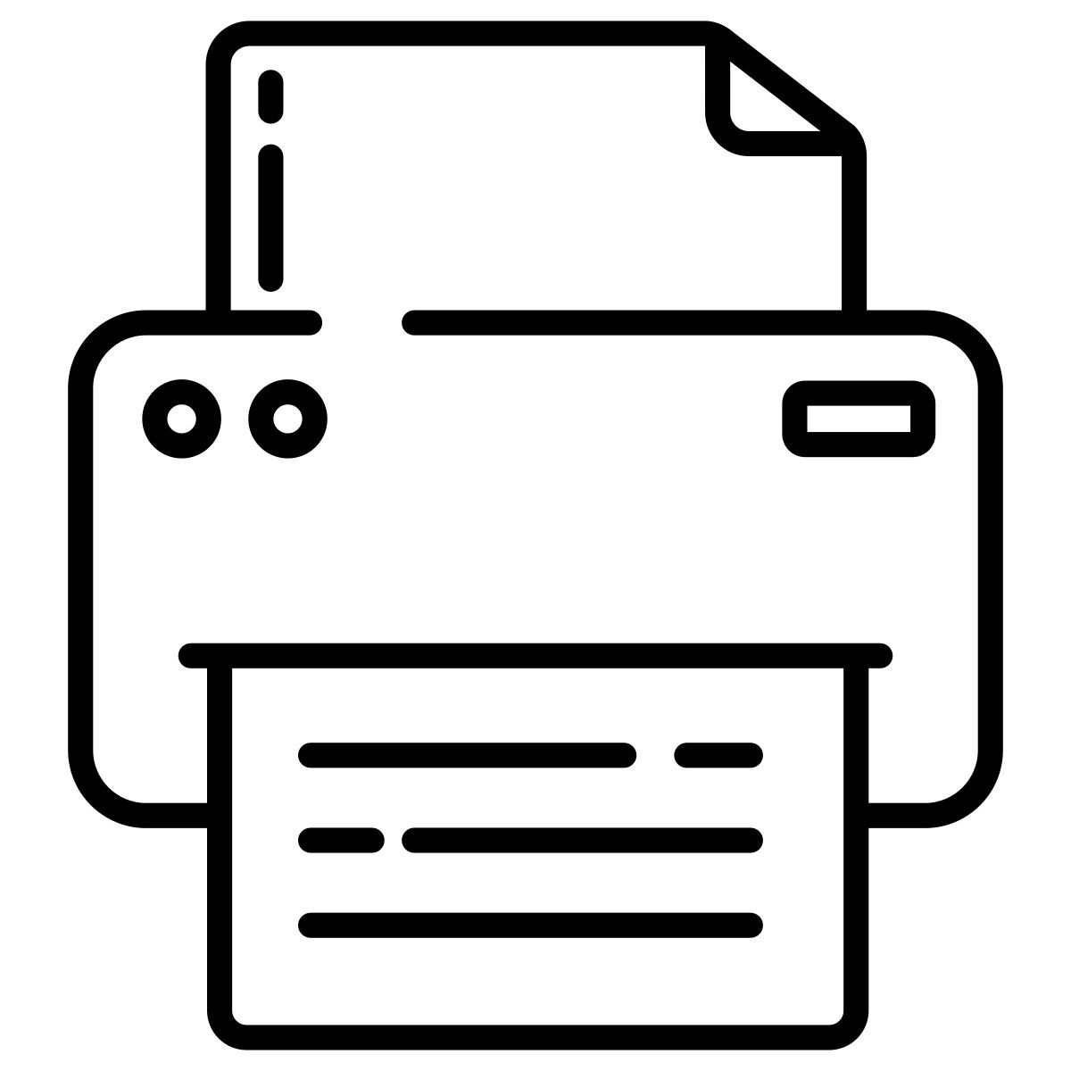 printing machine icon