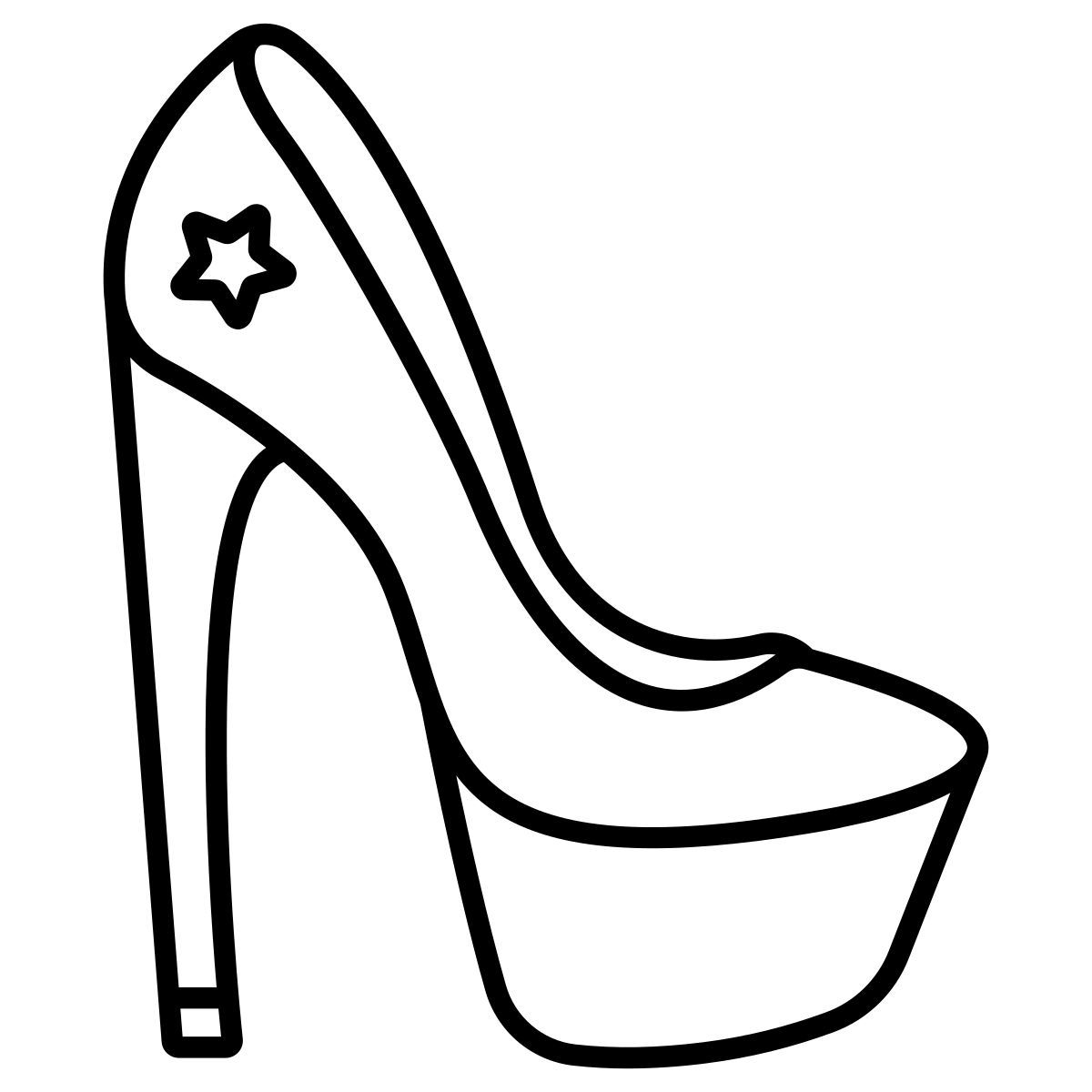 pump shoe icon