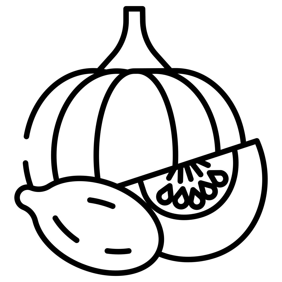 pumpkin and nutmeg icon