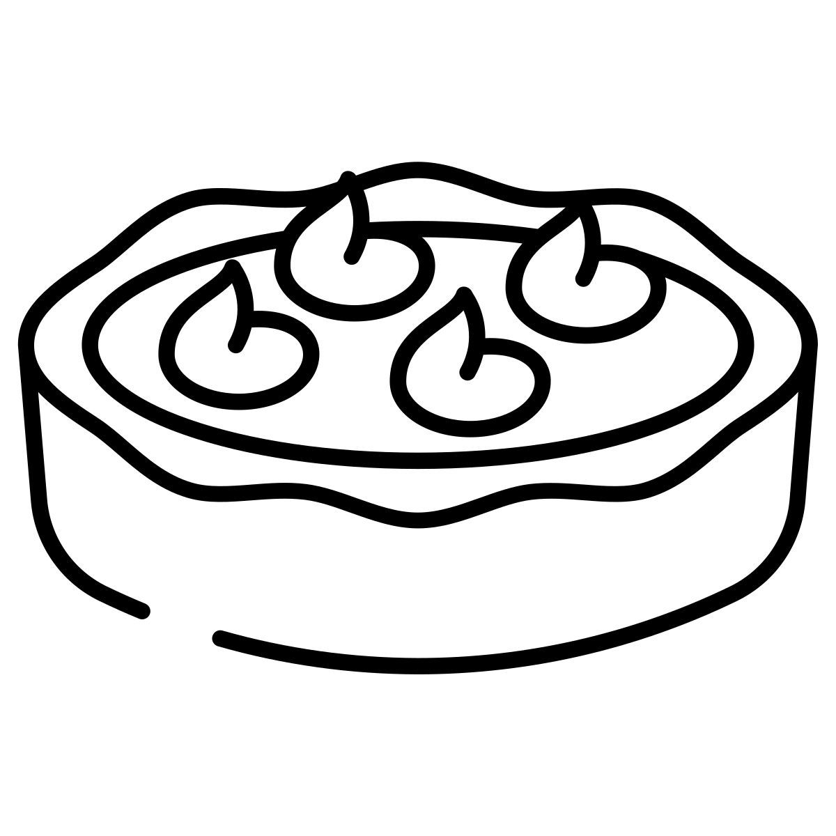 pumpkin pie icon