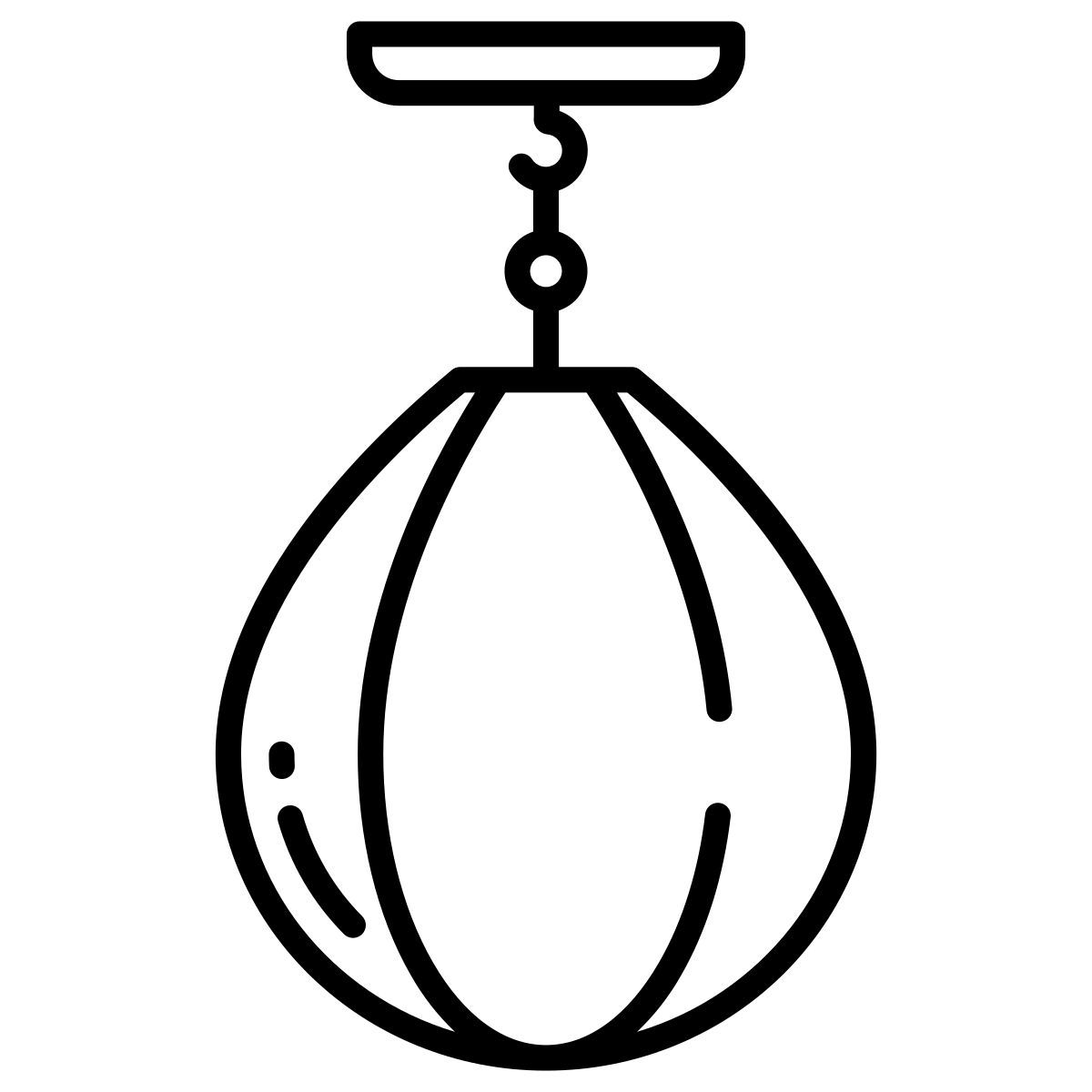 punching ball icon