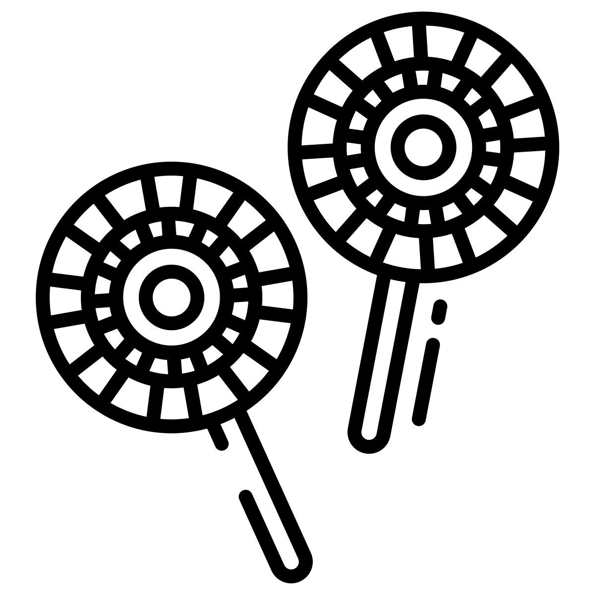 rainbow lollipops icon