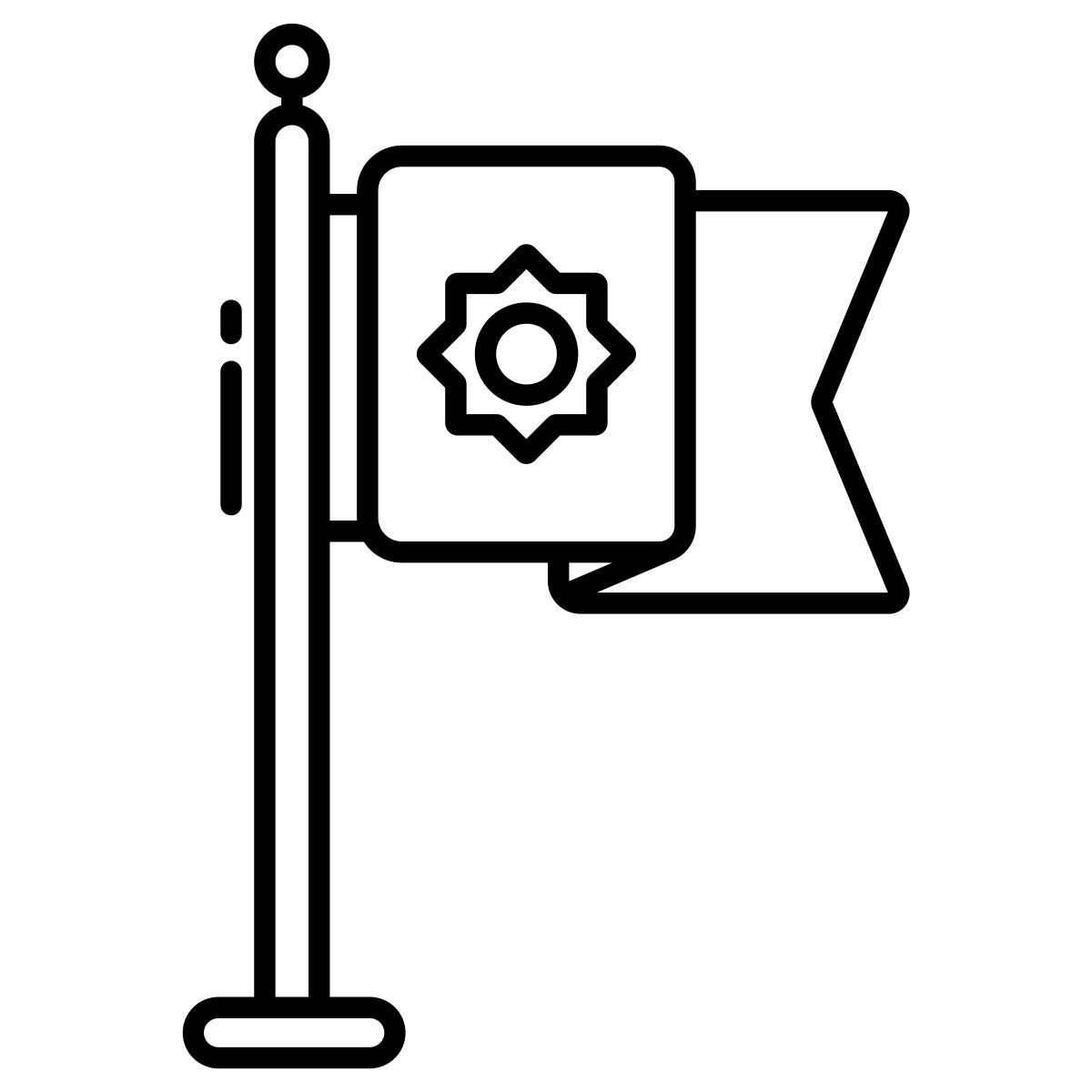 ramadan flag icon