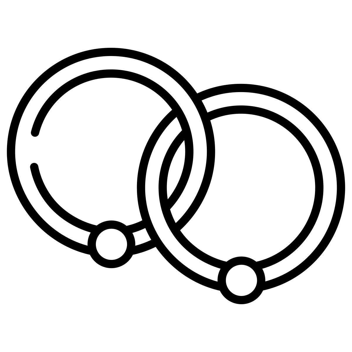 wedding rings icon