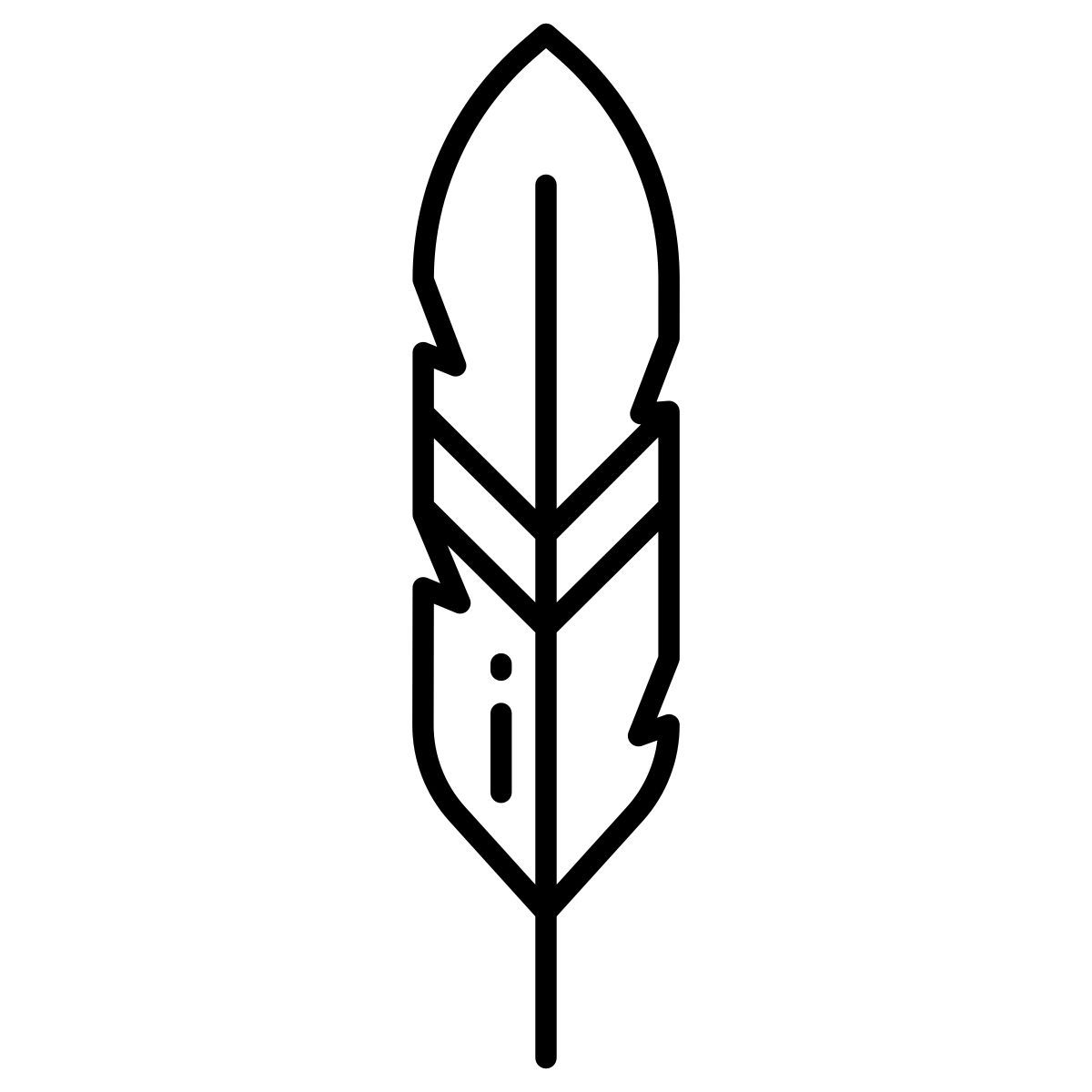 rooster feather icon