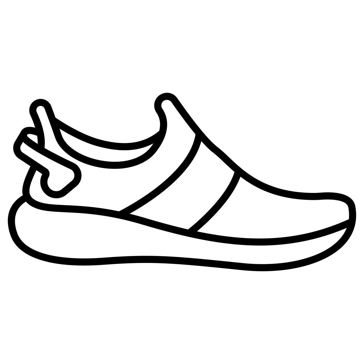 running shoe icon