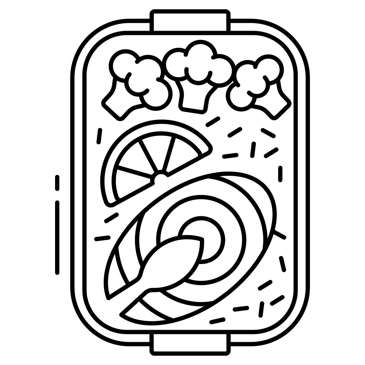 salmon and cauliflower icon