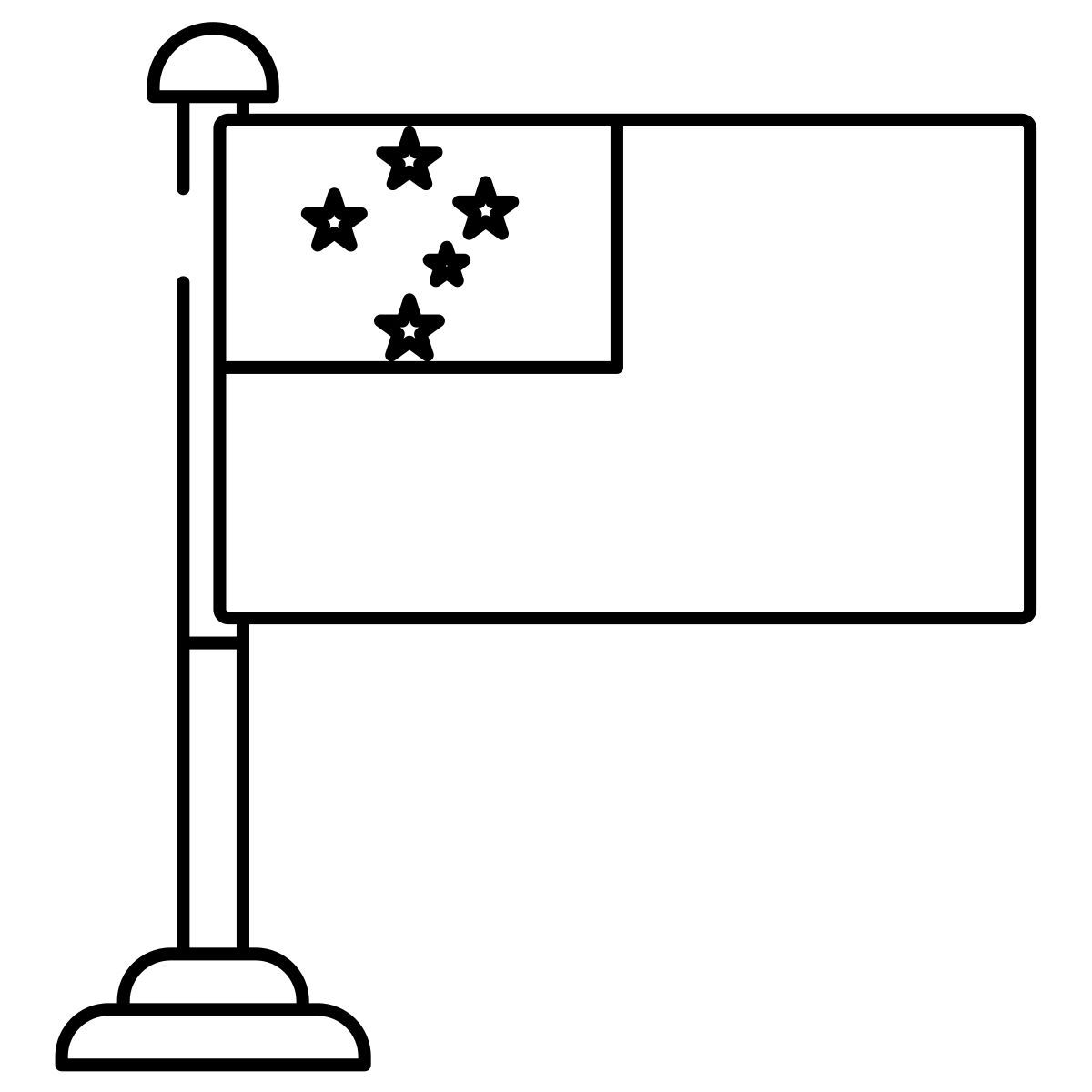 samoa flagge icon