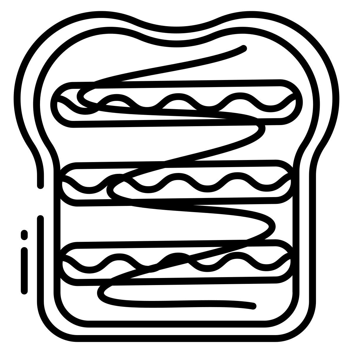 sausage toast icon
