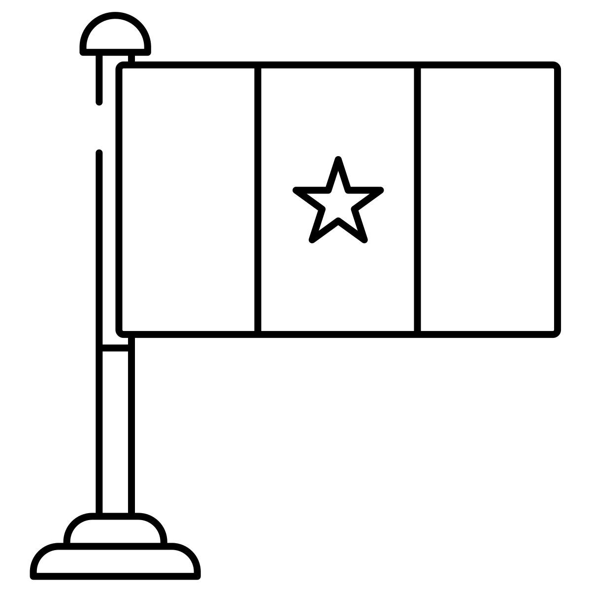 senegal flag icon