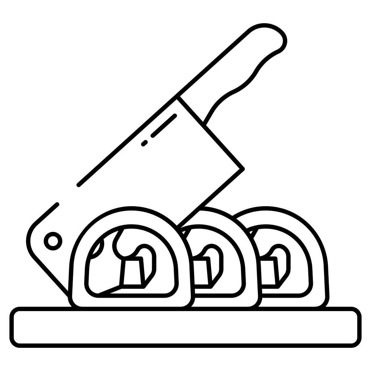 spicy tuna roll icon