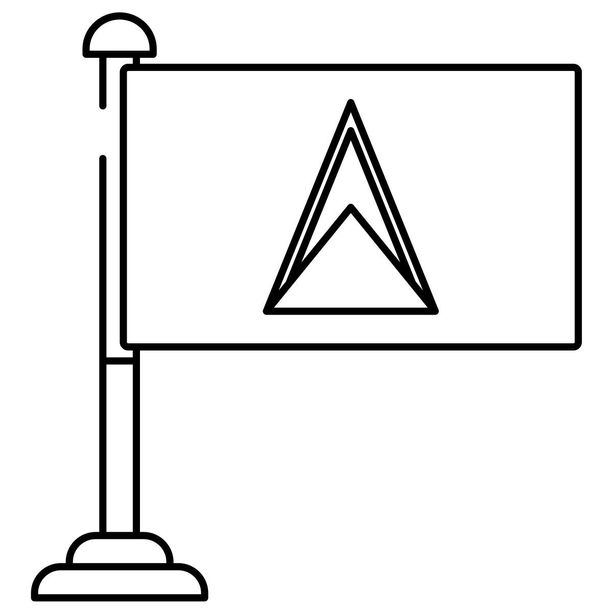 圣卢西亚旗 icon