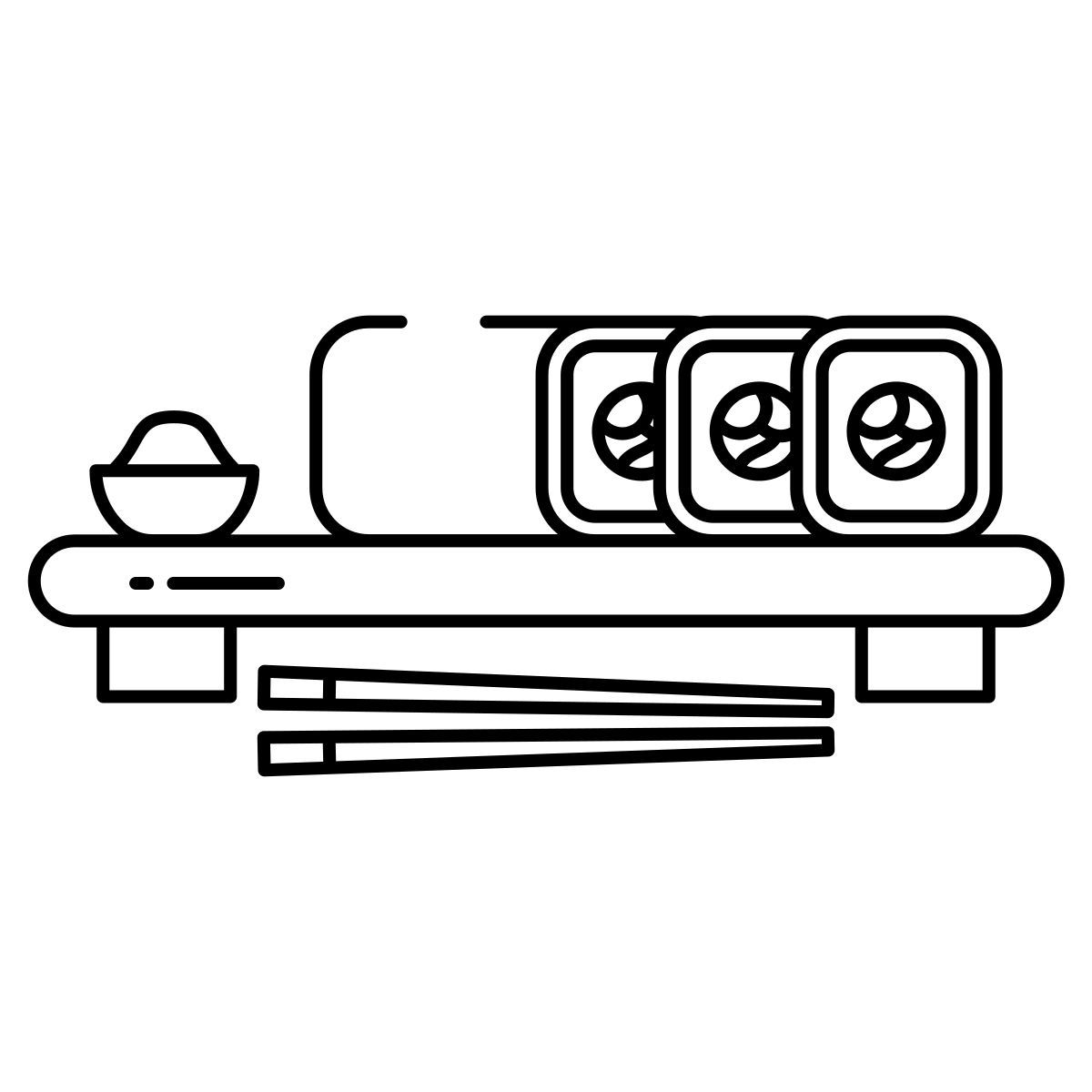 sushi roll icon