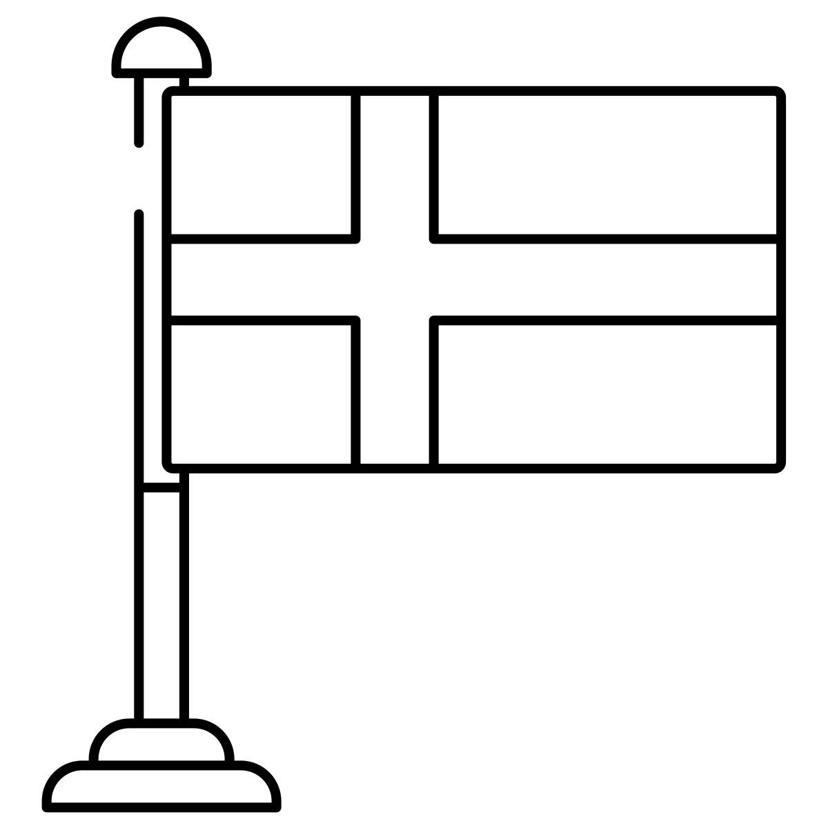 bandiera della svezia icon