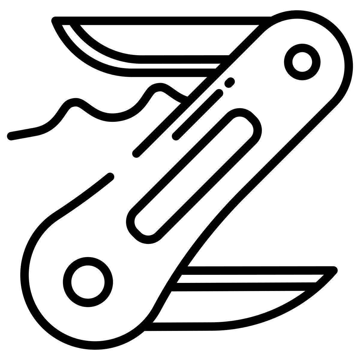 swiss knife icon