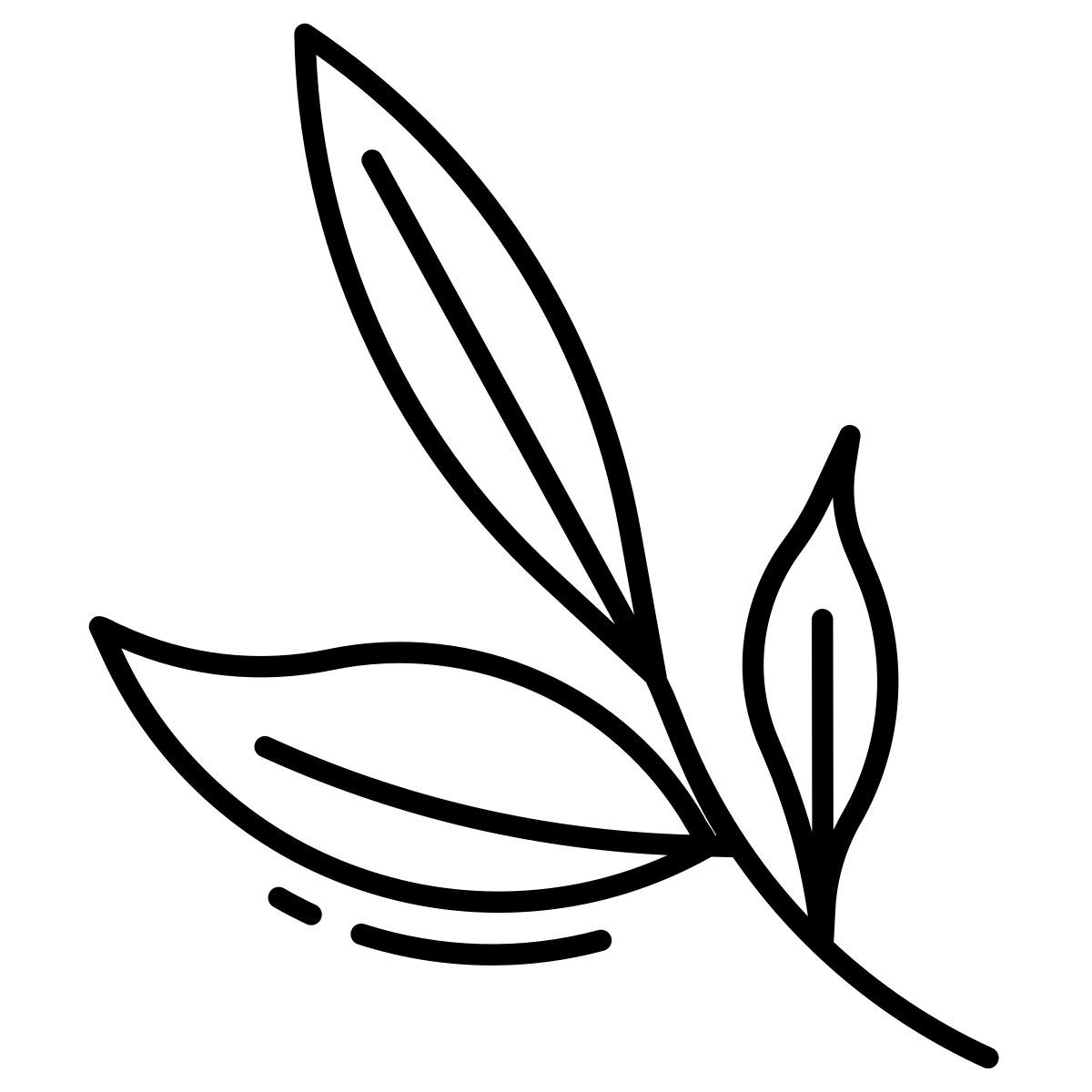 tea leaves icon