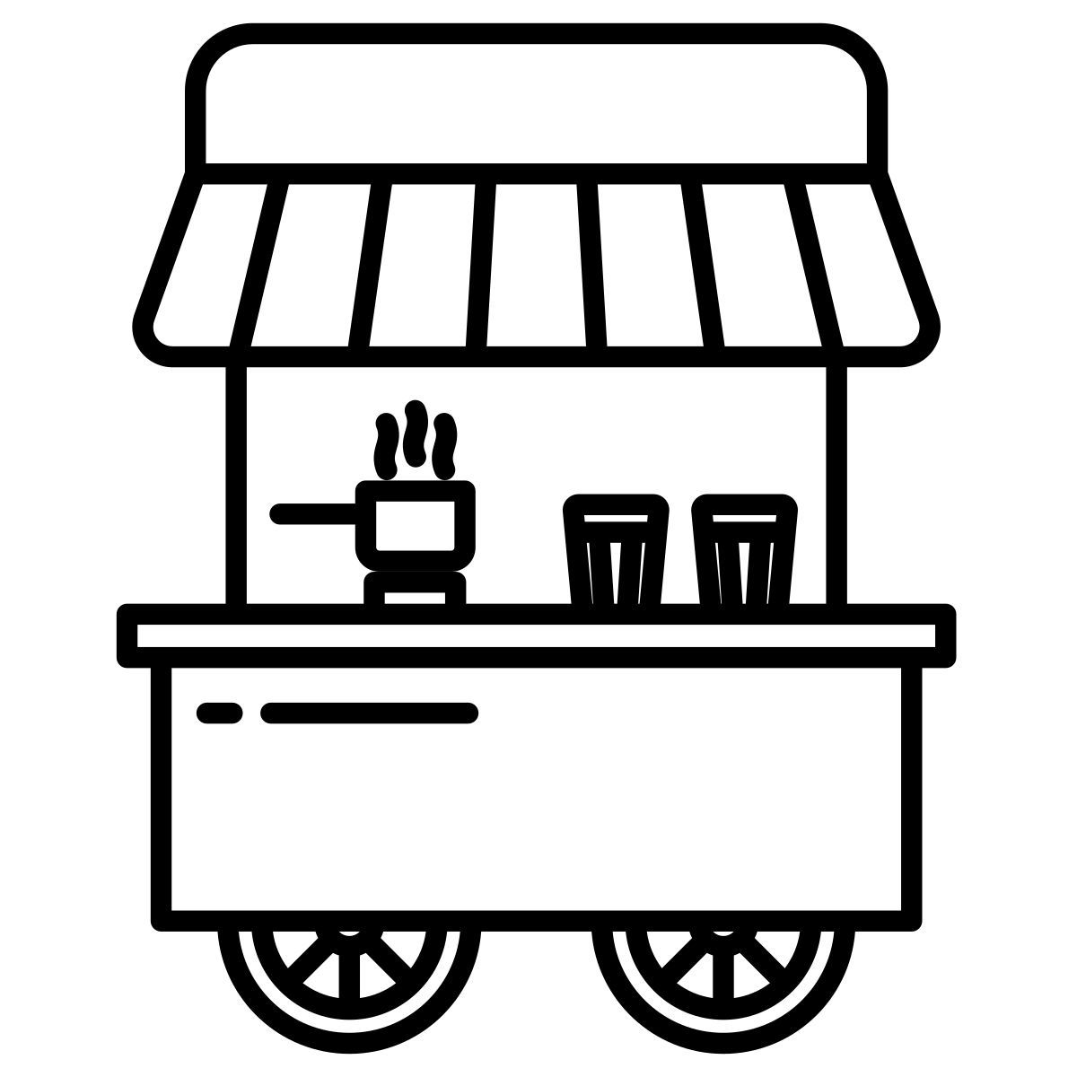 tea stall icon