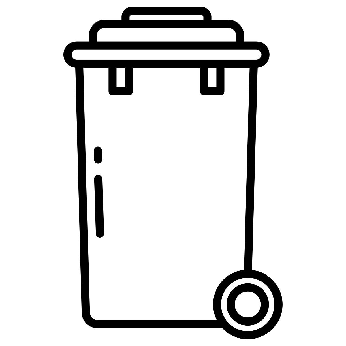 trash bin icon