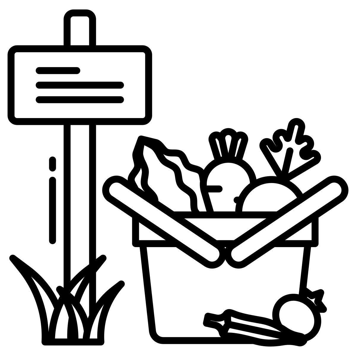 vegetable garden icon
