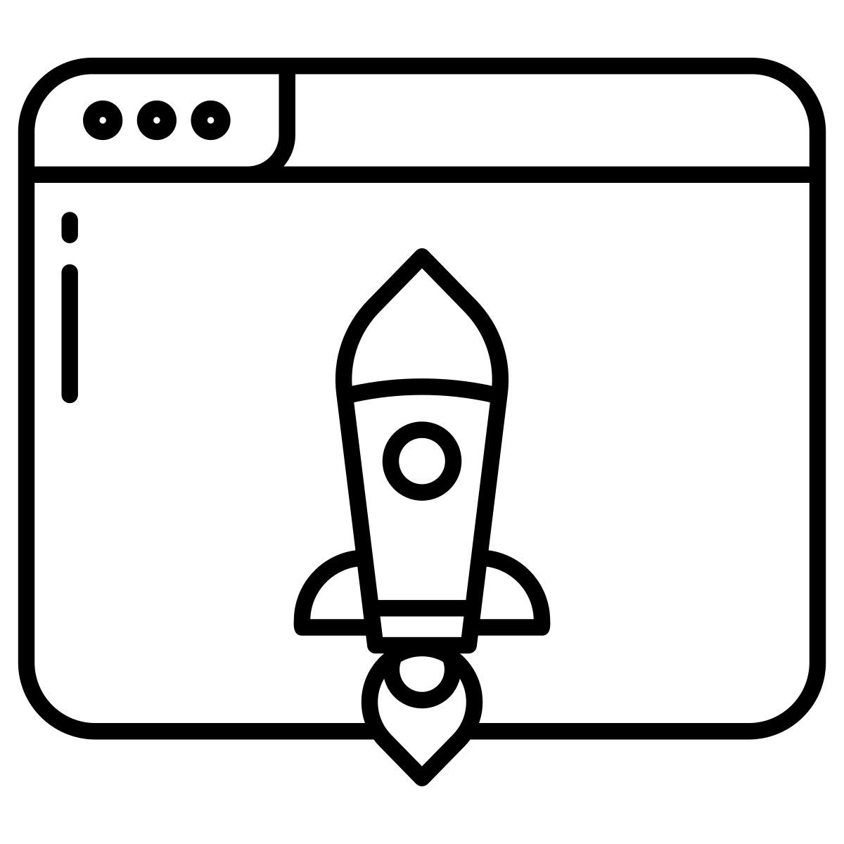 website launching icon