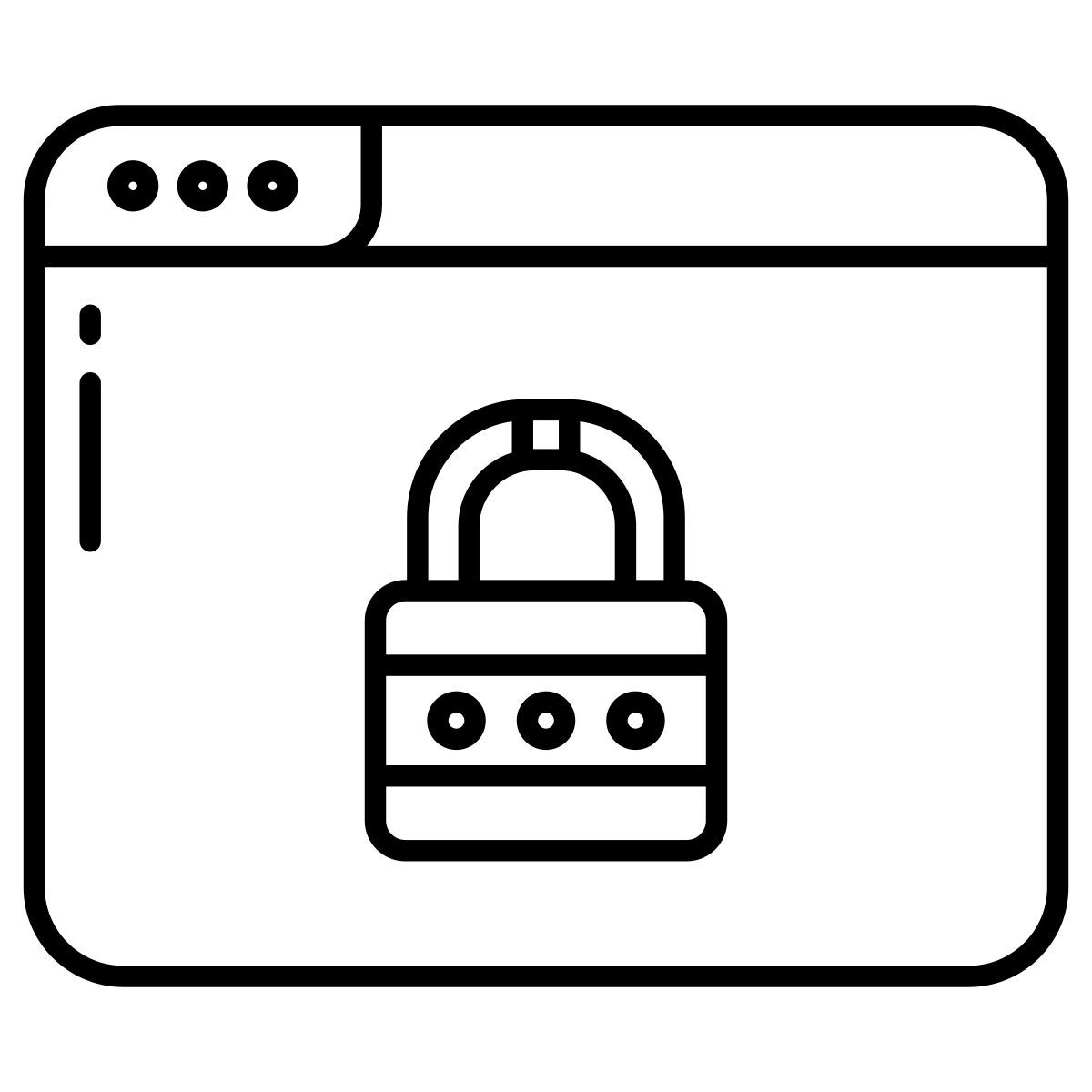 website lock icon