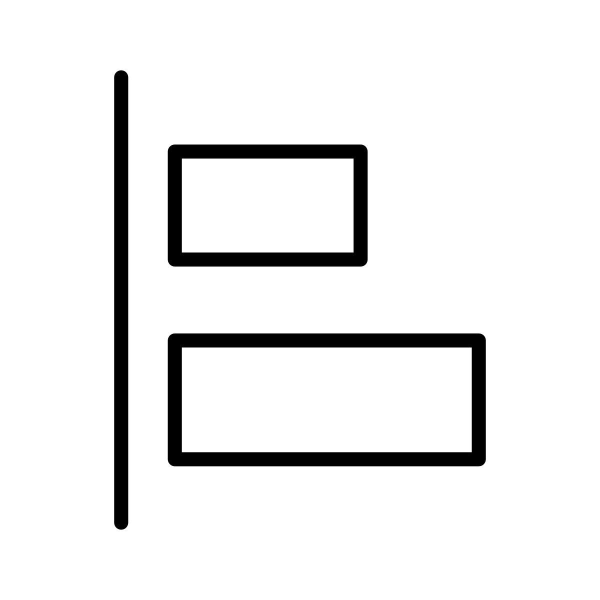 align left icon