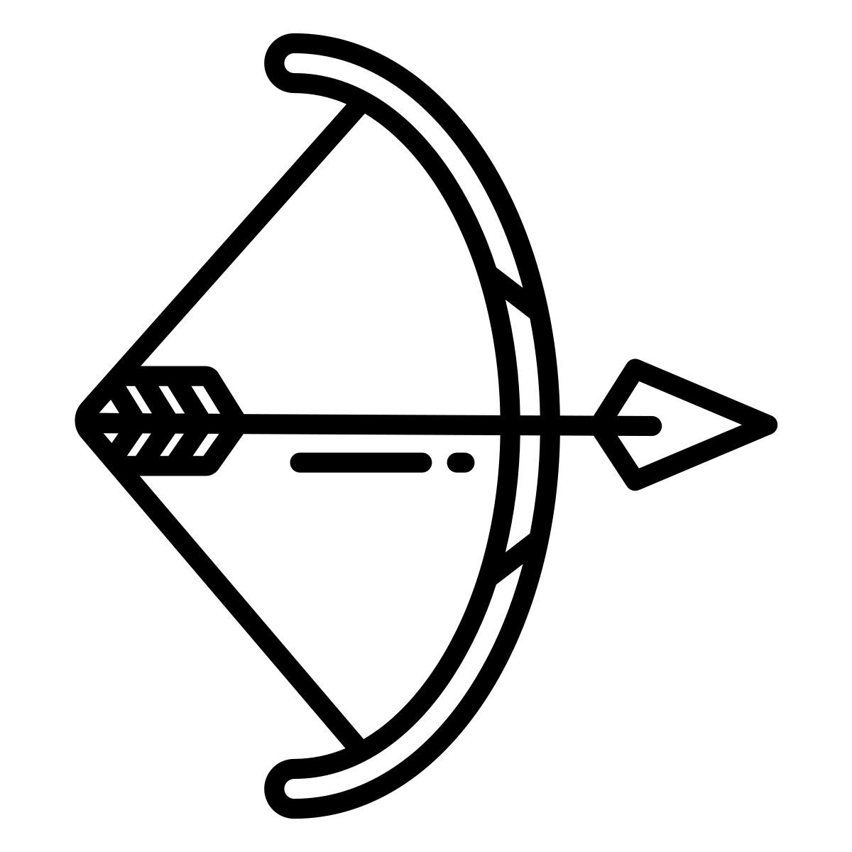 bow and arrow icon