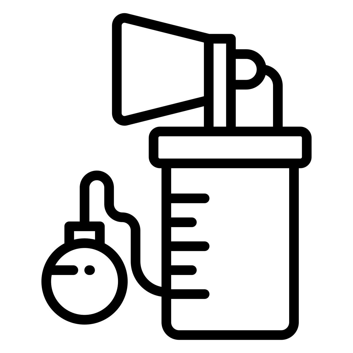 breast pump icon