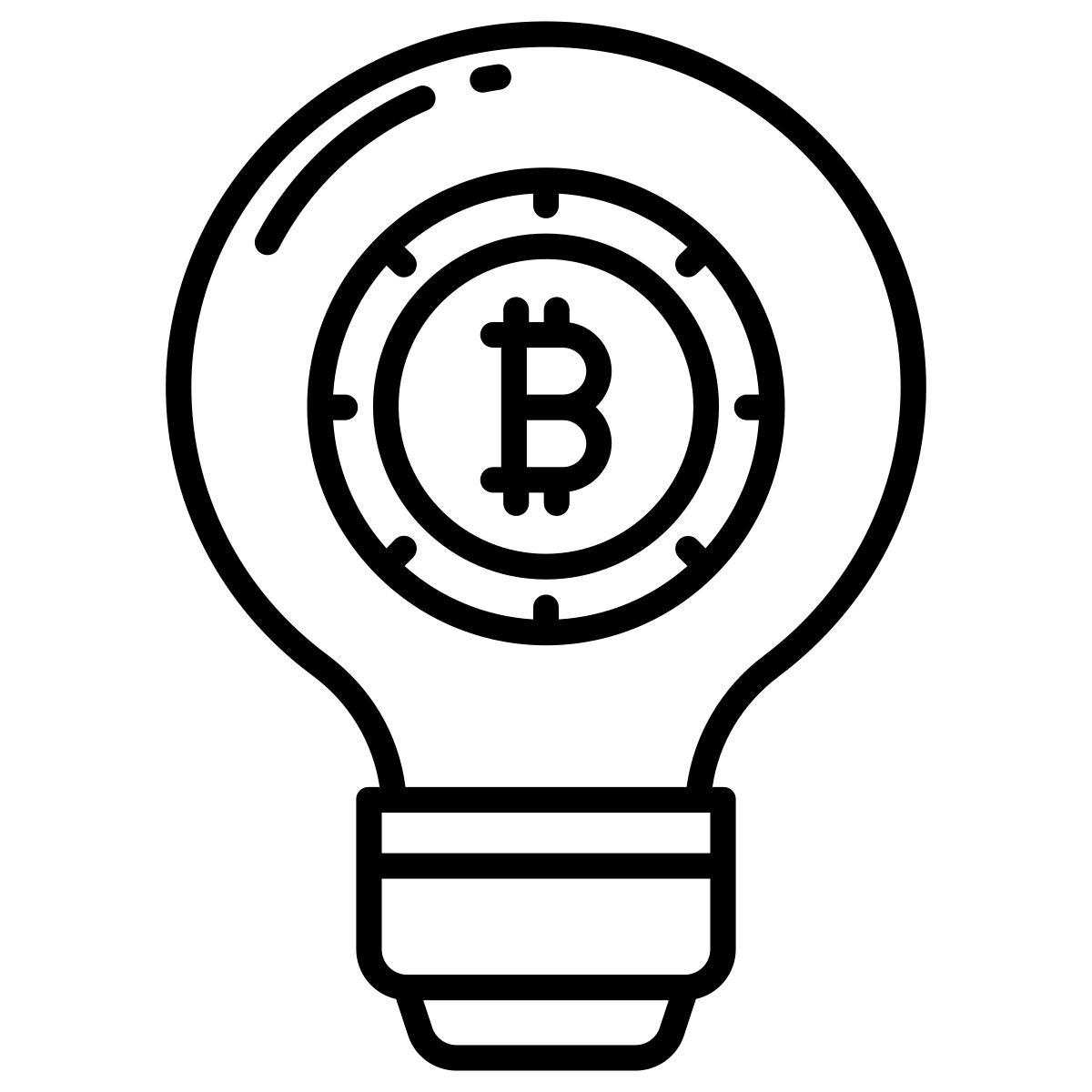 bitcoin innovation icon