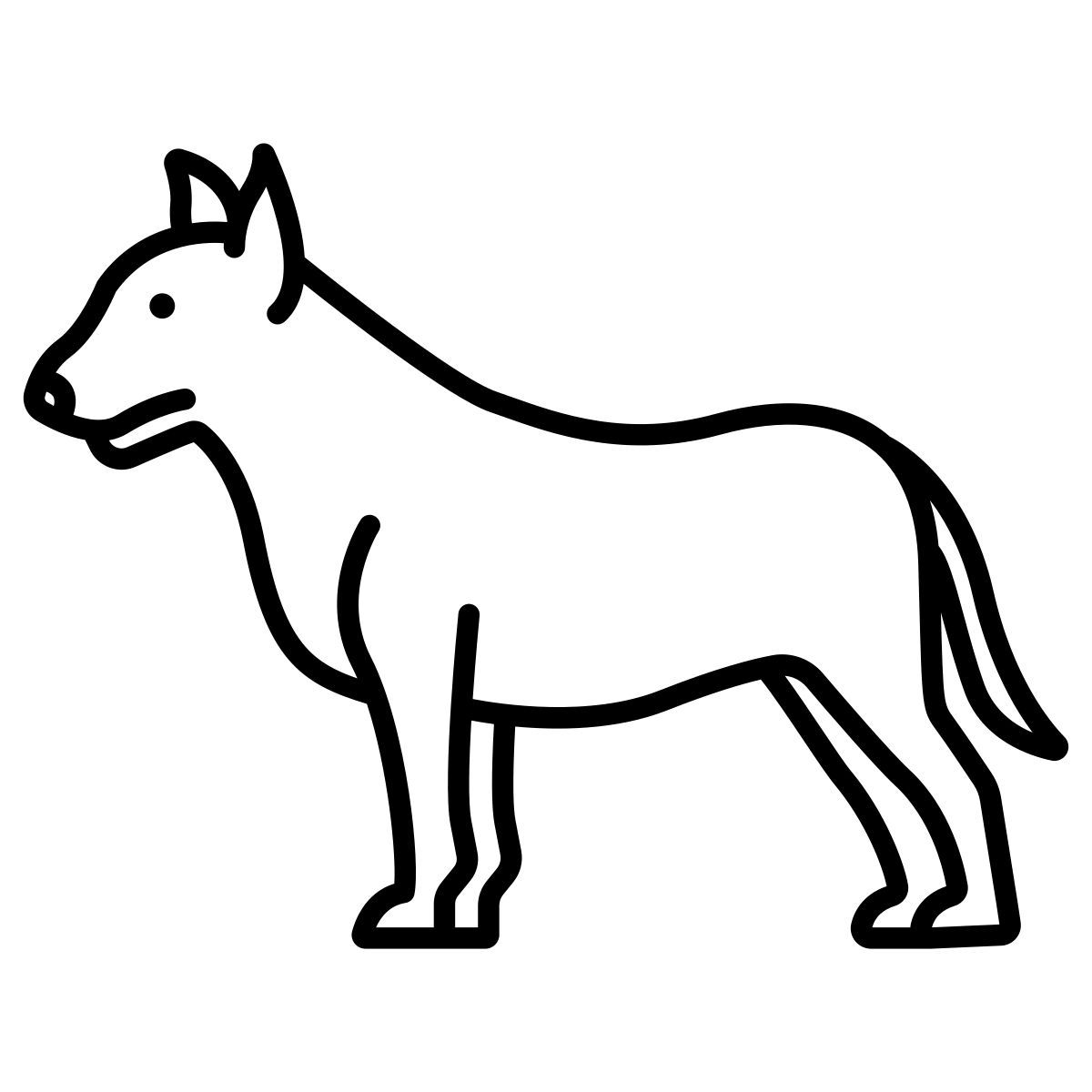bull terrier icon