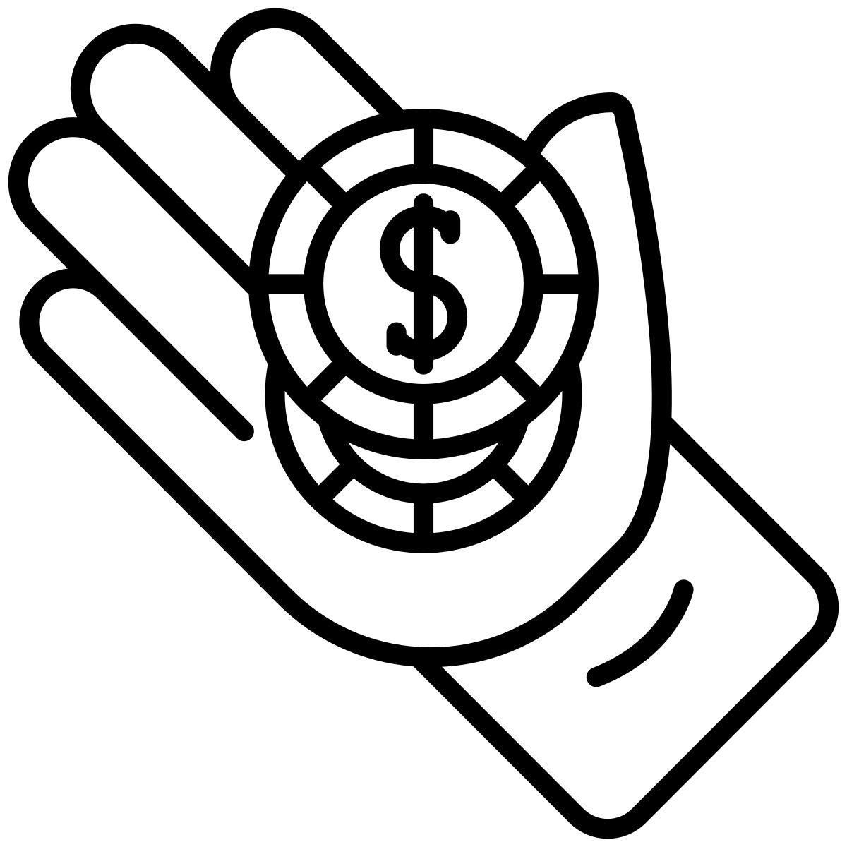 casino chip icon