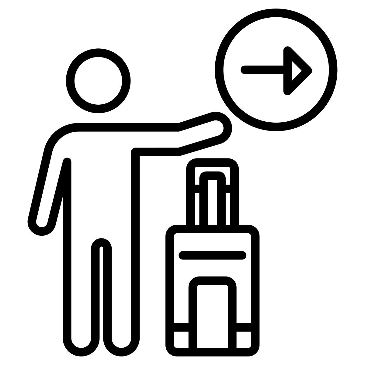 check in icon