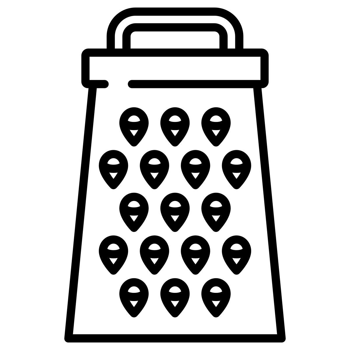 cheese grater icon