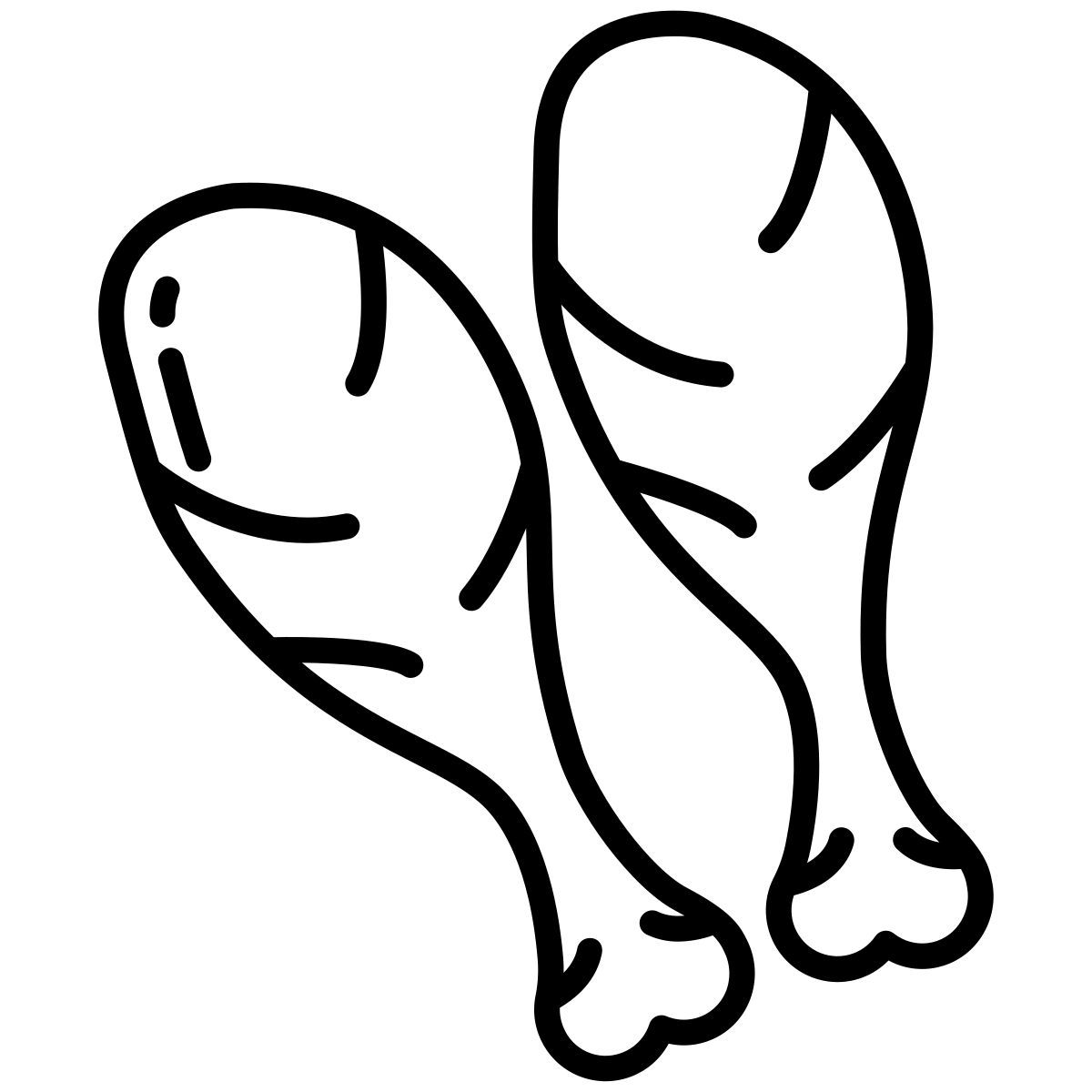 chicken leg icon