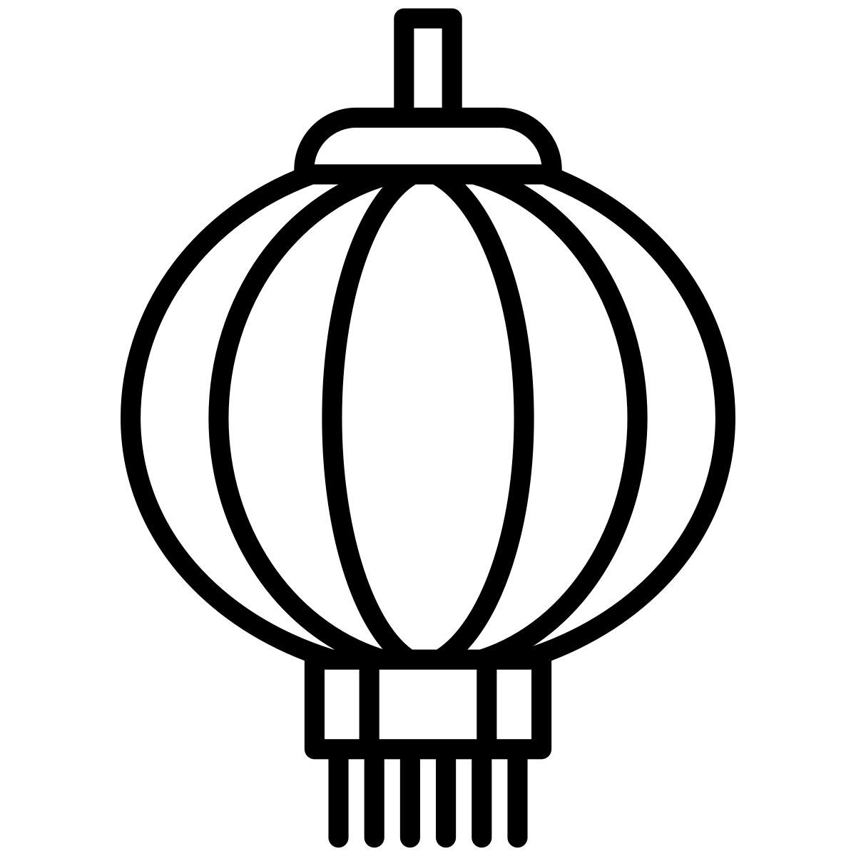 chinese lantern icon