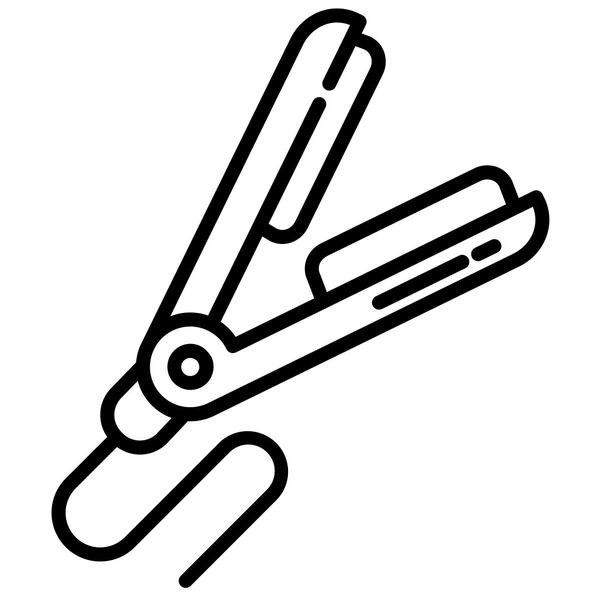 Ferro arricciacapelli icon