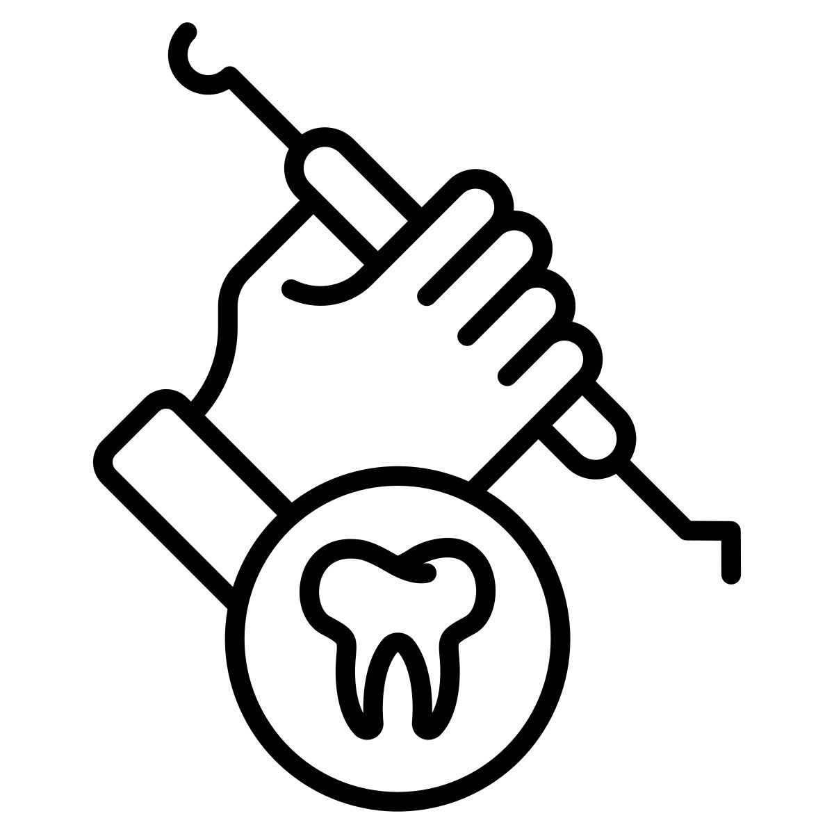 dental probe icon