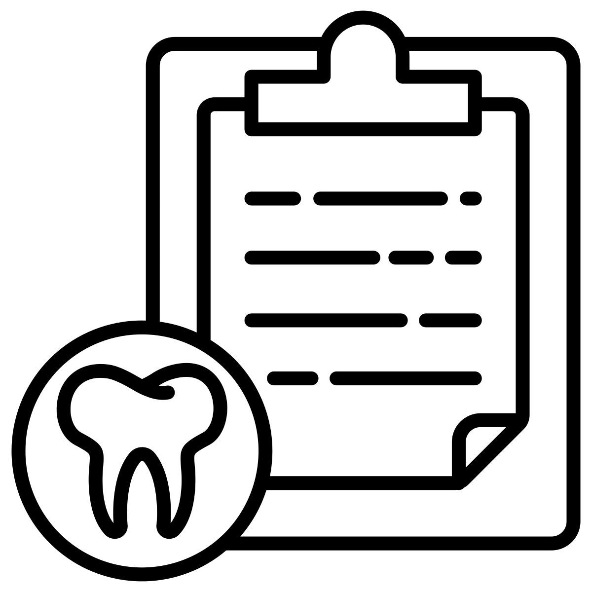 dental record icon