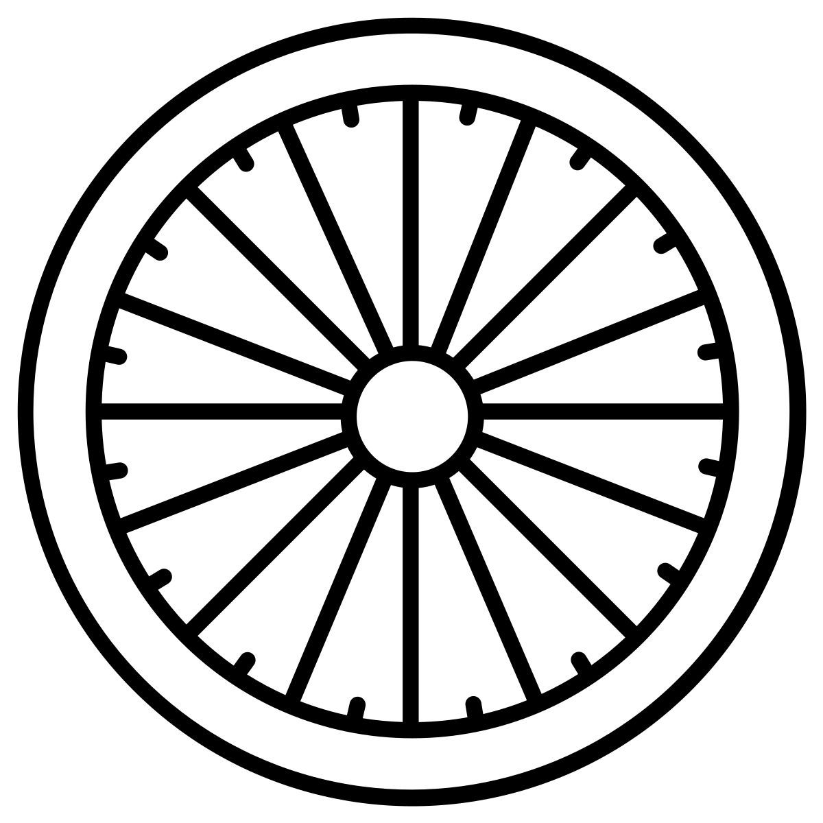 rueda del dharma icon