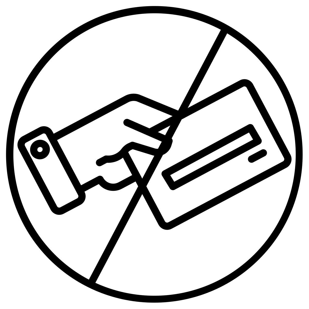 non toccare icon